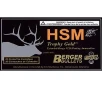 HSM Berger Bullets Trophy Gold Centerfire Rifle Ammunition