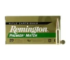 Remington Premier Match 6 5 Creedmoor 140-Grain Open Tip Boat Tail Rifle Ammunition