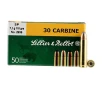 Sellier   Bellot  30 Carbine 110-Grain Soft Point Centerfire Rifle Ammunition