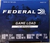 410 Federal Game Load 2 5 in   1 2 oz  7 5 250 rnds Hi-Brass 1200 fps  10 boxes  M-ID  H41275 UPC  029465008833