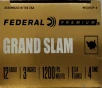12 Gauge Federal Premium 3 in   1 75 oz  4 shot 10 rnds Grand Slam Turkey 1200 fps M-ID  PFCX157F4 UPC  604544631807