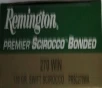 270 Win Remington Premier 130 gr  Swift Scirocco 20 rnds  Brass M-ID  PRSC270WA UPC  047700350301