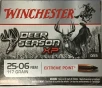25-06 Rem Winchester Deer Season XP 117 gr  Extreme Point 20 rnds 3100 fps  Brass M-ID  X2506DS UPC  020892224360