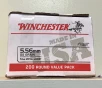 5 56 Winchester 55 gr  FMJ 200 Round NATO Value Pack M-ID  WM193200 UPC  020892224421