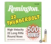22 LR Thunderbolt Remington 40 Gr LRN 500 Rnds M-ID   TB-22B UPC   047700481906