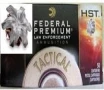 9mm Federal 147 Gr HST Tactical  20 boxes of 50 Rnds    1000 rnds  M-ID   P9HST2 UPC   029465094447