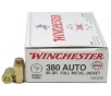 380 Auto Winchester 95 Gr FMJ 50 Rnds M-ID   Q4206 UPC   020892201972