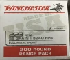 223 Rem Winchester 55 grain Full Metal Jacket 200 rounds M-ID  W223200 UPC  020892225022