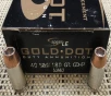 40 S W Speer Gold Dot Duty Ammunition 180 gr  GDHP 1000 rnds  20 boxes   Brass M-ID  53962 UPC  076683539625