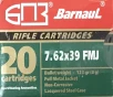 7 62x39 Barnaul 123 Grain Full Metal Jacket Lacquered Steel Case 20 Rounds M-ID  4607094860266  UPC  4607094860266