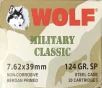 7 62x39mm Wolf Military Classic 124 Grain Soft Point SP Steel Case  50 Boxes of 20 Rounds    1 000 Rounds M-ID  645611300745 UPC  645611300745