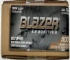 9mm Luger CCI Blazer 115 gr  FMJ Full Metal Jacket 500 rnds  Brass M-ID  5200BK500 UPC  50004544688026