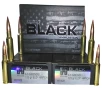 6 5 Grendel Hornady Black 123 gr ELD Match 200 rnds  10 boxes  M-ID  81528 UPC  090255815283
