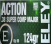 38 Super Comp Eley Action 124 gr  Full Metal Jacket Round Nose 50 rnds  Brass UPC  650911090111