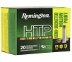 HTP 40 S W 180 Grain  JHP Ammunition 20 Rounds