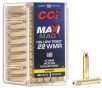 Maxi-Mag 22 WMR 40 Grain JHP Ammunition 50 Rounds
