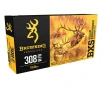 BXS Big Game   Deer 308 Winchester 150 Grain Lead Free Solid Exansion Polymer Tip Ammunition 20 Rounds