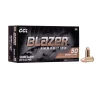 CCI Blazer Brass 9mm 124 Grain FMJ Ammunition 50 Rounds