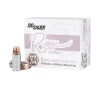 Sig Sauer Rose 9mm 115 Grain JHP V-Crown Ammunition 20 Rounds