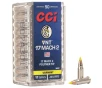 CCI Varmint 17 HMR 17 Grain VNT Ammunition 125 Rounds