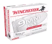 Winchester Ammo USA White Box Target 9mm 115 Grain FMJ Ammunition 200 Rounds