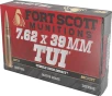 Fort Scott Munitions 7 62X39117SCV Tumble Upon Impact  TUI  Solid Copper Spun 117 Grain 7 62x39mm 2422 fps