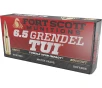 Fort Scott Munitions 6 5GR123SCV2 Tumble Upon Impact  TUI  Solid Copper Spun 123 Grain 6 5mm Grendel 2538 fps