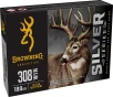 Browning B192603081 Silver Plated Soft Point 180 Grain  308 Win   7 62x51mm 2743 ft lbs