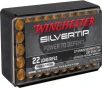 Winchester Silvertip Rimfire Ammo 22 LR  37 gr  Segmenting HP Plated 50 rd 