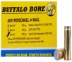 Buffalo Bore Ammunition 4J20 Anti-Personnel Strictly Business 44 Rem Mag 200 gr Hard Cast Wadcutter  HCWC  20 Per Box  12 Cs