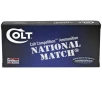 DoubleTap Ammunition Colt National Match 10MM 180Gr Full Metal Jacket 50 Round Box 10M180FMJCT