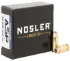Nosler 51283 Assured Stopping Power Jacketed Hollow Point 150 Grain  40 S W 1110 fps