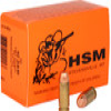 HSM 402R 40SW 180 FMJ