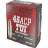 Fort Scott Munitions 450180SCV Tumble Upon Impact  TUI  Solid Copper Spun 180 Grain  45 ACP Auto 989 fps