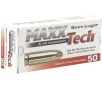 MaxxTech 9mm Luger Parabellum Full Metal Jacket FMJ 124 Grain
