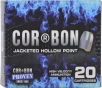 CORBON 38 SPECIAL 125GR JHP-20RD 25BX CS