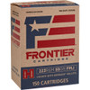 Hornady Frontier Rifle Ammo 223 Rem  55 gr  FMJ 150 rd 