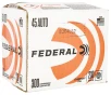 Federal  45 ACP Auto C45230A300 Champion Training Full Metal Jacket FMJ 230 Grain