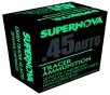 Supernova  45 ACP Auto PMSN45ACG Green Tracer Non Corrosive Full Metal Jacket FMJ 225 Grain