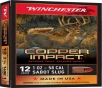 Winchester 12 Gauge X12CLF Copper Impact 2 75  1oz Sabot Slug