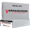 Nosler Varmageddon Rifle Ammunition 17 Rem  20 gr  VG FBT 20 rd 