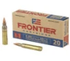 Hornady Frontier Rifle Ammo 5 56 NATO 55 gr  Hollow Point Match 20 rd 