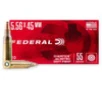 Federal Champion 556NATO 55 Grain Jacketed Soft Point 20 Rounds Per Box 556A