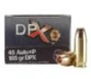 Cor-Bon DPX  P  45 ACP Auto 185 Gr JHP