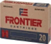 Hornady Frontier Rifle Ammo 223 Rem 55 gr  FMJ 20 rd 