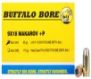Buffalo Bore Ammunition 34A20 Personal Defense Strictly Business 9x18 Makarov  P 95 gr Jacketed Hollow Point  JHP  20 Per Box  12 Cs