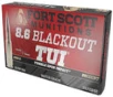Fort Scott Munitions  8 6mm Blackout 235 Gr Solid