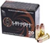 Wilson Combat Lehigh Defense Controlled Fracturing  45 ACP Auto 170 Gr Solid 1050 FPS