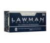 Speer Lawman Clean-Fire Handgun Ammunition  38 Spl  P  158gr TMJ 900 fps 50 ct