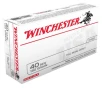 Winchester  40 S W Q4238 USA Full Metal Jacket FMJ 180 Grain 1020 FPS